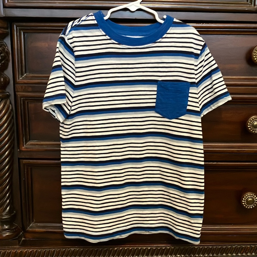 Boy striped Hanna Andersson tshirt